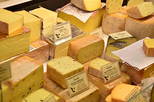 Beleuchtung der Käseauslage Beleuchtung der Käseauslage